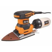 Шліфмашина вібраційна мережева AEG: 260 Вт, платформа- 115-140 мм, амплітуда- 1.6 мм (FDS140) DW