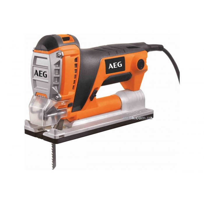 Лобзик ручний мережевий AEG: 450 Вт, 3700 об./хв, макс. глиб різу- 40 мм, ампліт.-15 мм (PST500X) DW