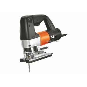 Лобзик ручний мережевий AEG: 600 Вт, макс. глибина різу- 110 мм, ампліт.- 26 мм, 4 реж. ходу DW