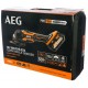Шліфмашина кутова безщіткова акумул. AEG: Li-Ion 2x18 В 5 AхГод, диск Ø=125 мм, 11000об/хв