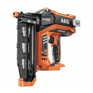 Цвяхозабивач акумуляторн AEG,Li-Ion 18V до цвяхів 16GA l=19-65мм,2 уд/сек,маг 105ш(БЕЗ АКУМУЛЯТОРА)