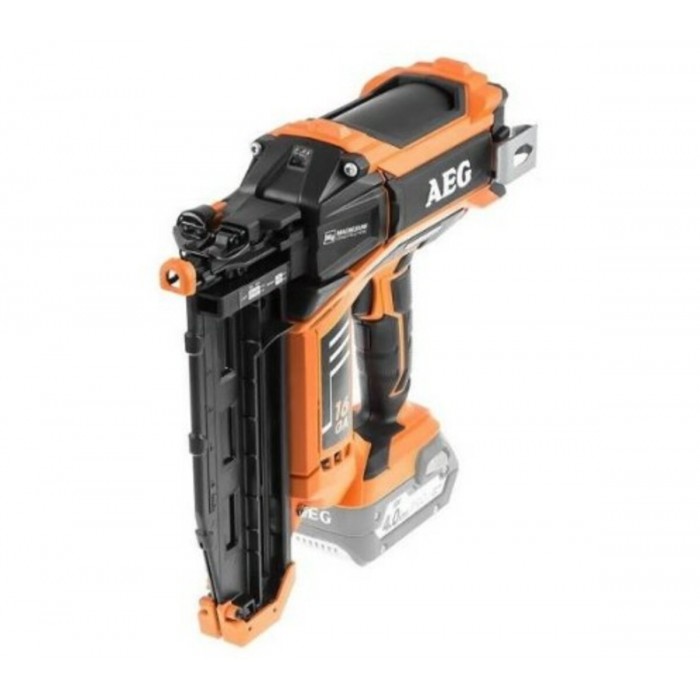 Цвяхозабивач акумуляторн AEG,Li-Ion 18V до цвяхів 16GA l=19-65мм,2 уд/сек,маг 105ш(БЕЗ АКУМУЛЯТОРА)