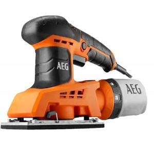 Шліфмашина вібраційна мережева AEG: 250 Вт, платформа- 90 x 187 мм, 6000- 12000 колив/хв DW