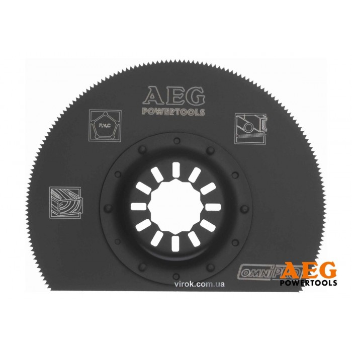 Полотно різальне біметал до реноваторів OMNI AEG по дер/мет/ПВХ, шир.- 88 мм, глиб- 20 мм DW