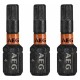 Насадки викруткові ударостійкі AEG: HEX 4, l= 25 мм, 3 шт. DW