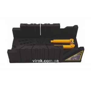 Стусло пластмасове із затискачами VIROK (4,5"+M) 320х120х75 мм [18]