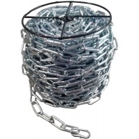 Ланцюг з короткою ланкою оцинкований ТМ "VIROK" DIN 5685A; Ø= 4 мм, 25 кг, l= 86 м ± 1,0% (TR)