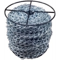 Ланцюг кручений ланкою оцинкований ТМ "VIROK" DIN 5686; Ø= 7 мм, 25 кг, l= 25 м ± 1,0% (TR)