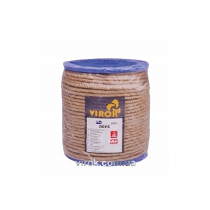 Канат джутовий ЕВА 12 мм x 200 м. (пластикова бобіна)(+,-) 5%