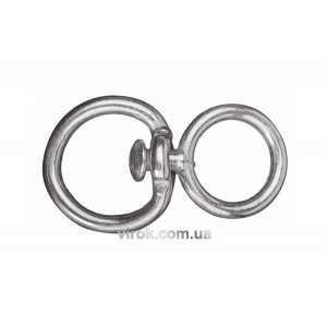 Вертлюг 5 мм з 2-ма кільцями Ø= 36 мм