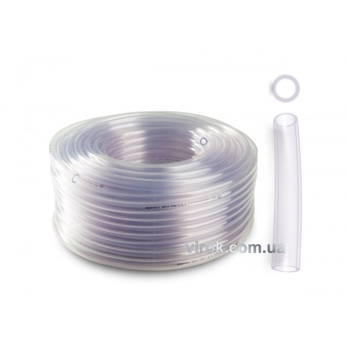 Шланг ПХВ 1-шаров . загал. признач. харчовий (Food) з роб. тиск. 0,05МПа, Ø=4мм, t=1,0мм, l= 50м