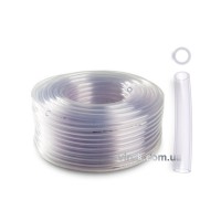 Шланг ПХВ 1-шаров . загал. признач. харчовий (Food) з роб. тиск. 0,05МПа, Ø=12мм, t=1,5мм, l=50м