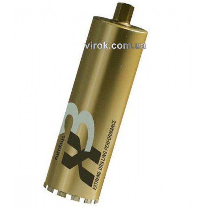 Коронка алмазна до бетону і цеглі X3 R1"1/4 6SEG; Ø=82/75 мм, l= 450 мм для CDM163 i CDM203 (DW)