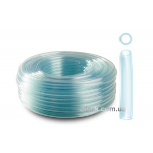 Шланг ПХВ 1-шаров . бензо-мастилостійкий з роб. тиск. 0,05 МПа, Ø=6 мм, t=1,5 мм, l= 50 м