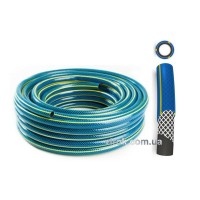 Шланг ПХВ водяний , присадиб. "BOS" з роб. тиск. 0,8 МПа, Ø=1", t=2.5 мм, l= 20 м