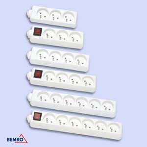 Колодка електрична, 4 гніз., без заземлення