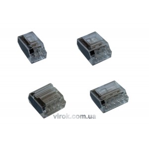 З'єднувальні затискачі (клемні), 2,5 мм 2х8 - 10 шт.