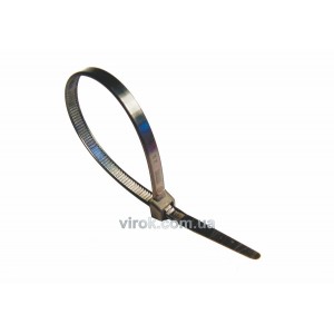 Хомут стяжний капрон. UV чорний 120х2,5 100 шт. [500]