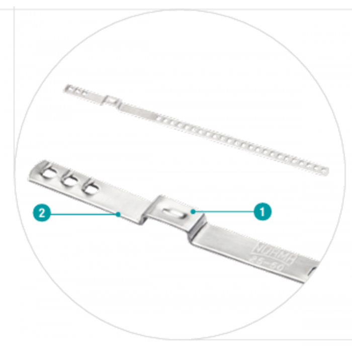 Хомут пильника ШРКШ з нержавіючої сталі NORMA W4: Ø= 40-120 мм