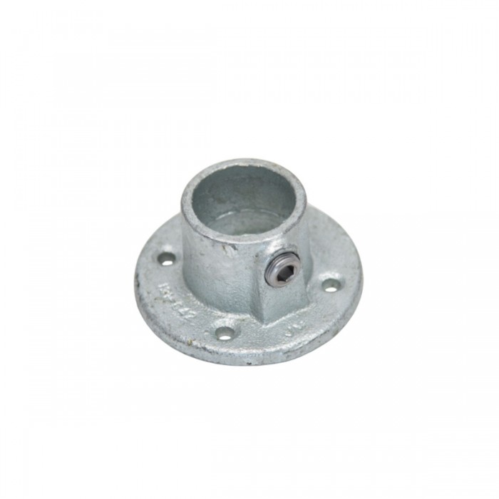 Фланець настінний NORMA: для труб Ø= 42,4мм загальний Ø= 102 мм, h= 51 мм з ковкого чавуну