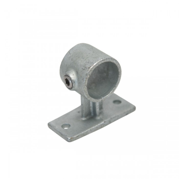 Кронштейн поручнів NORMA: для труб Ø= 26,9мм платформа 77х 44 мм, h= 54мм з ковкого чавуну