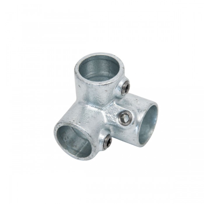 Трійник 90° NORMA: для труб Ø= 48,3 мм з ковкого чавуну