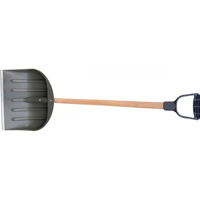 Лопата для прибирання снігу та сипучих VIROK з держаком