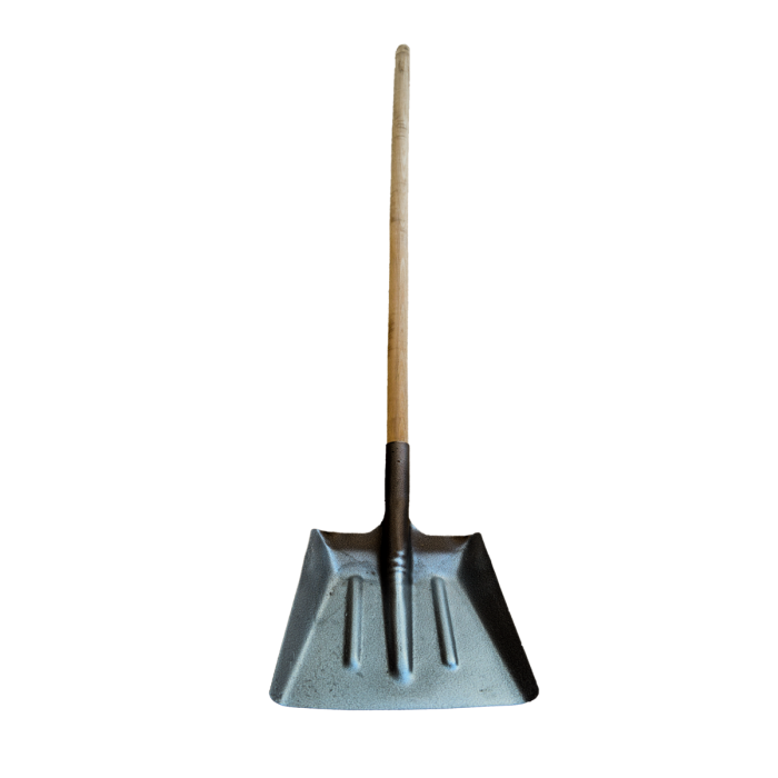 Лопата вугільна (молоткове пофарбування) з держаком(12V153+148017)