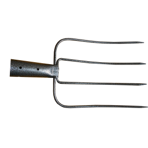 Вила ,молоткове пофарбування , 4 зубці без держака