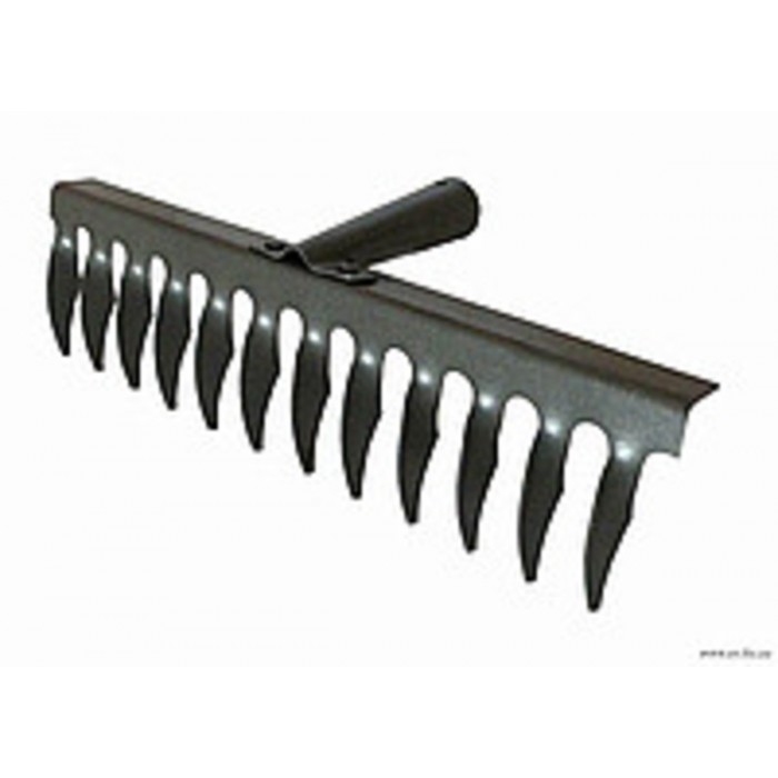 Граблі без ручки (кручений зуб) 12 зубів