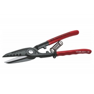 Ножиці для листового металу NWS "Berlin" : прямі, t= 0.8-1.0 мм, леза L= 60 мм, H= 250 мм, (блістер)