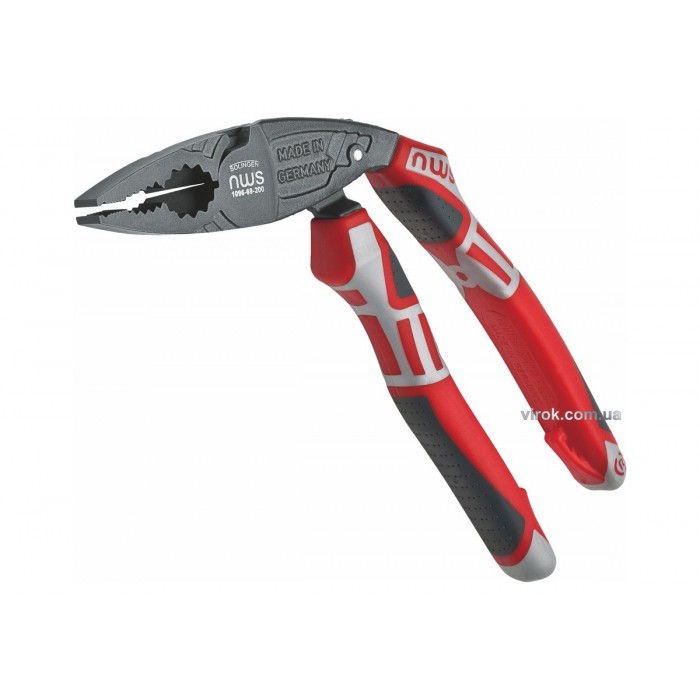 Плоскогубці комбіновані NWS : вигнуті 45°, L= 200 мм, (блістер)