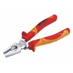 Плоскогубці комбіновані силові NWS CombiMax : L= 180 мм. ізольовані ручки VDE до 1000V