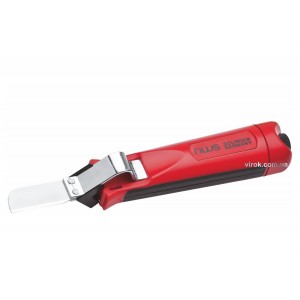 Ніж для знімання ізоляції NWS: Ø=4-28 мм з прямим лезом; лезо l=35 мм, l=180 мм