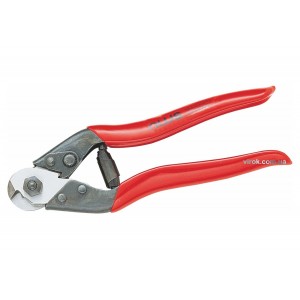 Ножиці до дроту та тросів NWS: Ø≤ 3 мм (сталь), Ø≤ 6 мм (мідь), l= 190 мм