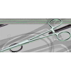 Затискач монтажний NWS l= 160 мм, прямі губки з зубцями на поверхні захопу, нержавіючі