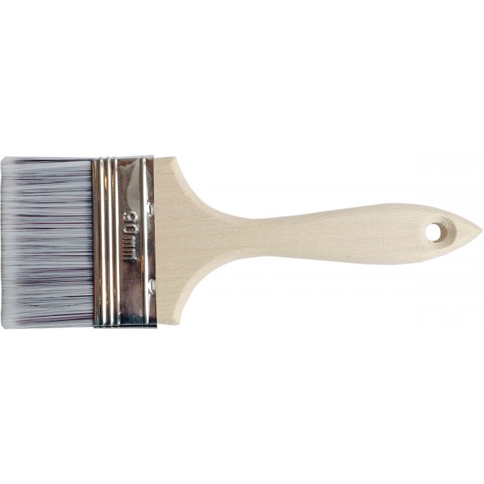 Пензель малярний плоский воскований, b= 90 мм SUPER PROFI TM VIROK, три види щетини