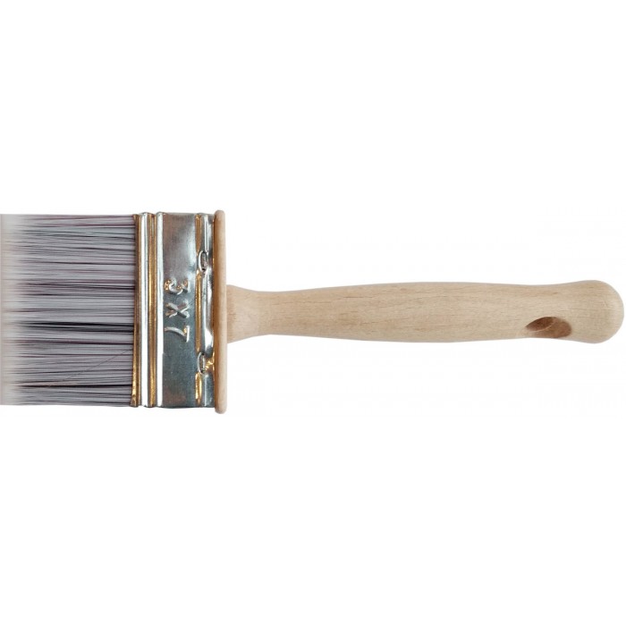 Пензель-макловиця малярний воскований VIROK SUPER PROFI. b= 70 мм, h= 30 мм три види щетини