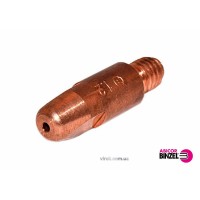 Накінечник зварювальний ABICOR BINZEL : E-Cu, M6 x 1.2 x 28 мм (D=8)