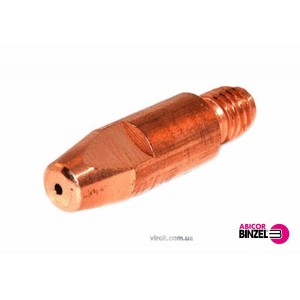 Накінечник зварювальний ABICOR BINZEL : E-Cu, M6 x 1.0 x 28 мм (D=8)
