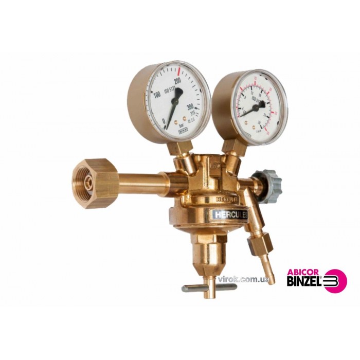 Редуктор ABICOR BINZEL : газ- CO2/Argon, пропускна здатність- 40 м³/год, роб. тиск- 3 МПа