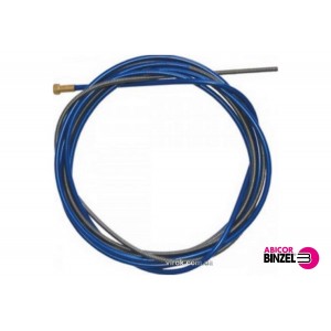 Спіраль подаюча синя ABICOR BINZEL : 1.5 x 4.5 x 340 мм, для дроту 0.8 - 1.0 мм