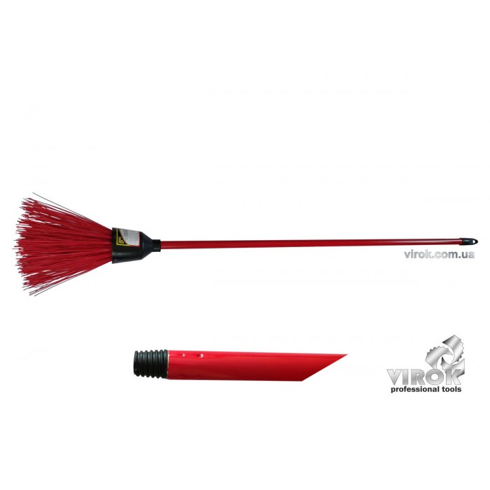 Мітла універсальна VIROK Classic з довгим ворсом та держаком [30]