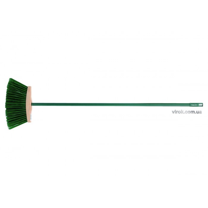 Щітка вулична з довгим ворсом та держаком VIROK 250 мм [25]