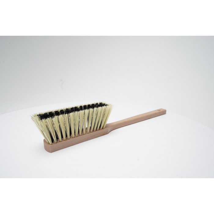 Щітка для змітання ручна VIROK 430 х 40 x 75 мм 5-ти. рядна промислова термопластик чорно-бежева