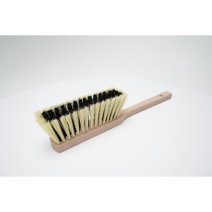 Щітка для змітання ручна VIROK 360 х 40 x 75 мм. 5-ти рядна промислова термопластик чорно-бежева