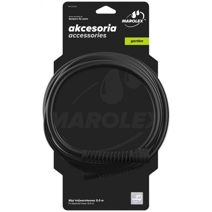 Шланг з гайками MAROLEX : 500 см (R011C500)(hobby,profession,profession+,titan,movi,x-line)