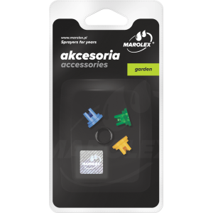 Набір форсунків розпилу для гербіцидів MAROLEX 3 шт.(hobby,profession,profession+,titan,movi,x-line)