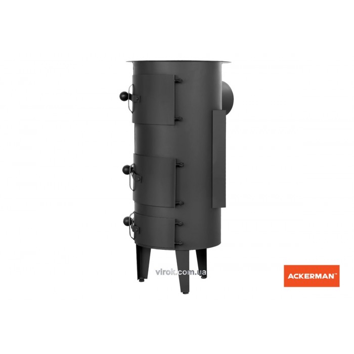 Піч ACKERMAN W2 з шамотом, 6 кВт, 25 кг, 340х 700х 380 мм, кругла