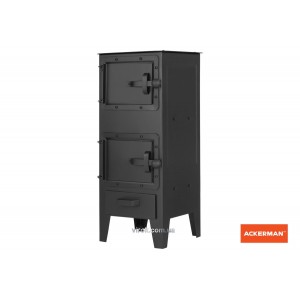 Піч ACKERMAN W2 з шамотом, 6 кВт, 28 кг, 300х 700х 350 мм, прямокутна